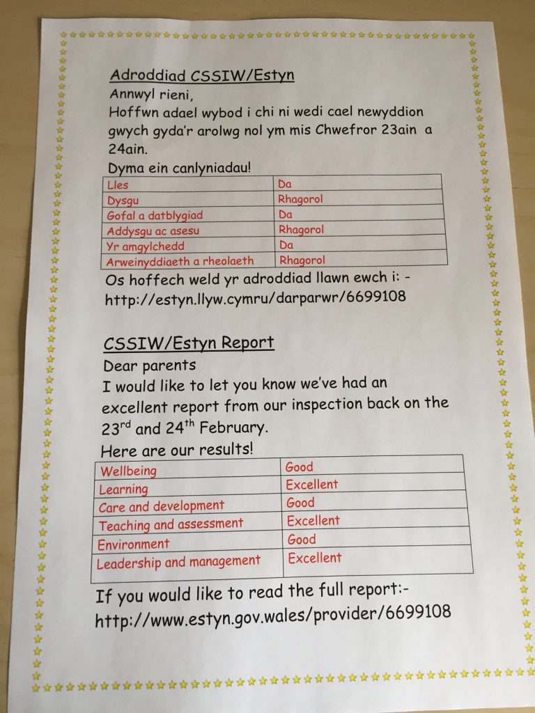 Estyn Report